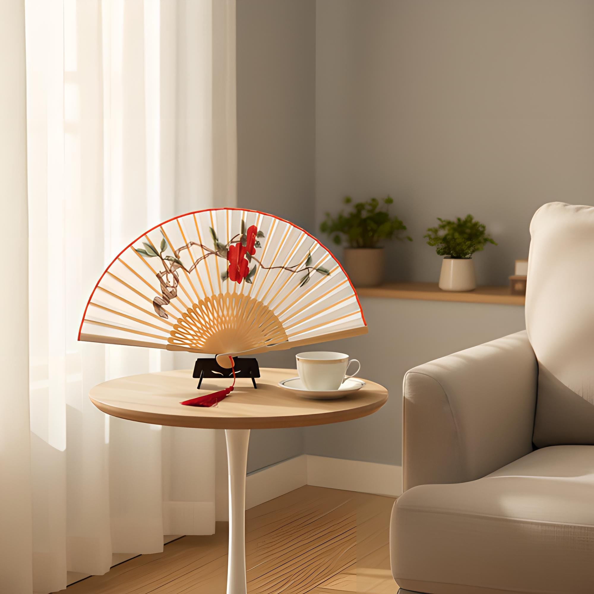 The Craftsmanship Behind Hand-Painted Fans